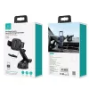 Soporte para salpicadero y parabrisas de coche USAMS ZJ072 ZJ072ZJ01 negro, soporte universal para dispositivos