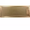 Filtro de grasa metálico Respekta MIZ 4138 — set de repuesto, 2 uds.
