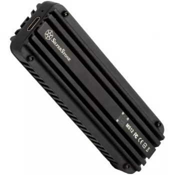 Caja para SSD Silverstone MS12 negra M.2