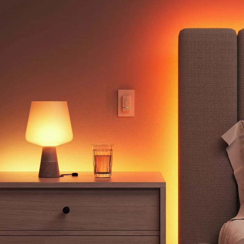 Interruptor inalámbrico inteligente Nanoleaf N4400C02-1BUT — a pilas, control personalizable para luces y dispositivos inteligentes