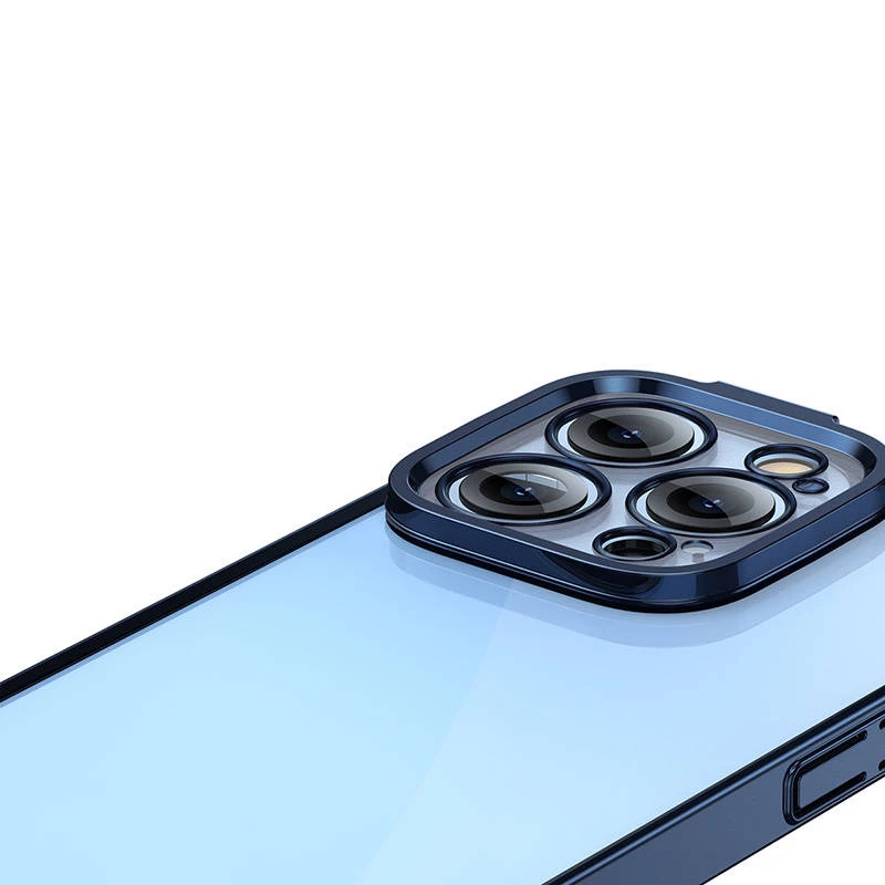 Funda protectora Baseus para iPhone 14 Pro – azul brillante transparente