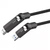 Cable USB4 a HDMI 4smarts ComboCord 240W 1,5 m – USB4 a HDMI, alimentación de 240W, longitud 1,5 m