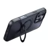 Funda protectora con MagSafe Mcdodo PC-4933 para iPhone 16 Pro Max con soporte integrado, negra
