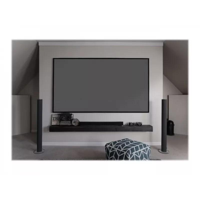 Elite Screens | Pantalla de proyección de marco fijo | AR120DHD3 | Diagonal 120 pulgadas | 16:9 | Negro