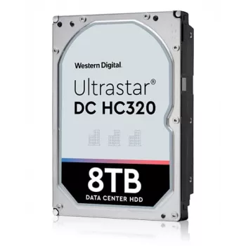 WD Ultrastar DC HC320 HUS728T8TALE6L4 - disco duro - 8TB - interno - 3.5 (8,9 cm) - SATA 6Gb/s - 7200 rpm - búfer: 256MB (0B36404)