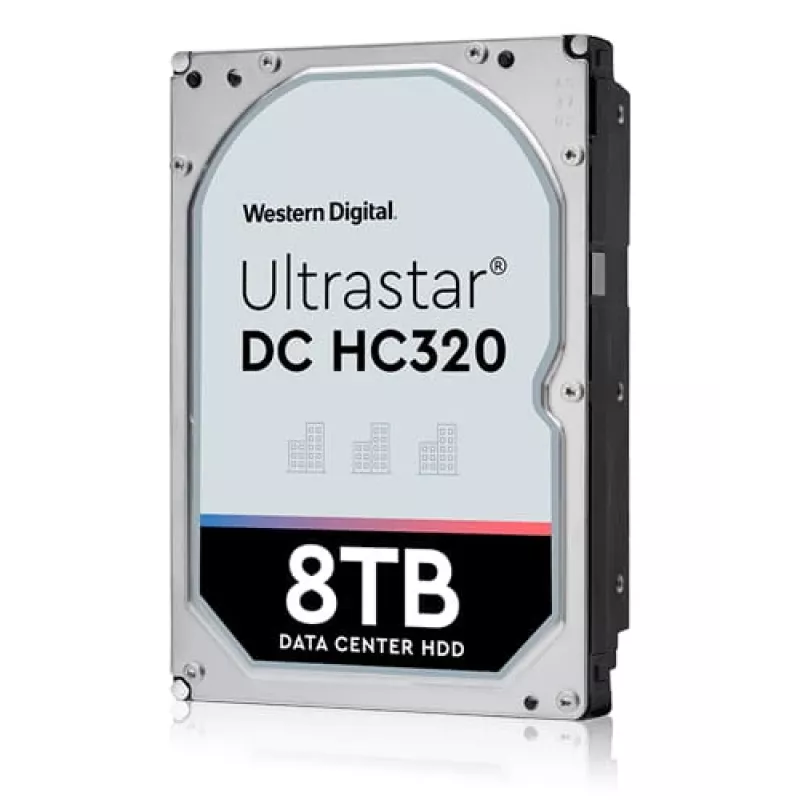WD Ultrastar DC HC320 HUS728T8TALE6L4 - disco duro - 8TB - interno - 3.5 (8,9 cm) - SATA 6Gb/s - 7200 rpm - búfer: 256MB (0B36404)