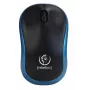 Ratón óptico inalámbrico Rebeltec METEOR azul RBLMYS00048 USB