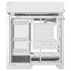 Caja de PC de sobremesa DeepCool CL6600 WH — blanca, compatible con fuentes ATX/PS2/SFX/SFX-L, 140 mm frontal, 120/140 mm superior/trasero, unidades de 2,5