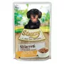 STUZZY Sfilaccetti pollo con jamón - Comida húmeda para perros - 100 g