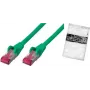 Cable de red ShiverPeaks BS75711-AG Verde 1m Cat6a S/FTP