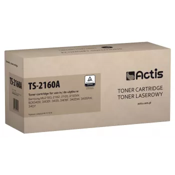 Tóner Actis TS-2160A (compatible con Samsung MLT-D101S; estándar; 1500 páginas; negro)