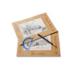 Papel de dibujo y boceto SMLT A4, 160 g/m², 20 hojas, encolado
