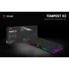 Teclado mecánico Savio RGB Tempest X2 Outemu Brown