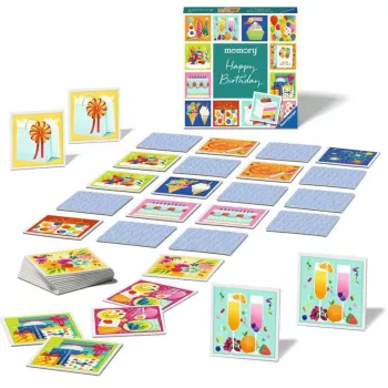 memory moments - Feliz cumpleaños, juego de memoria