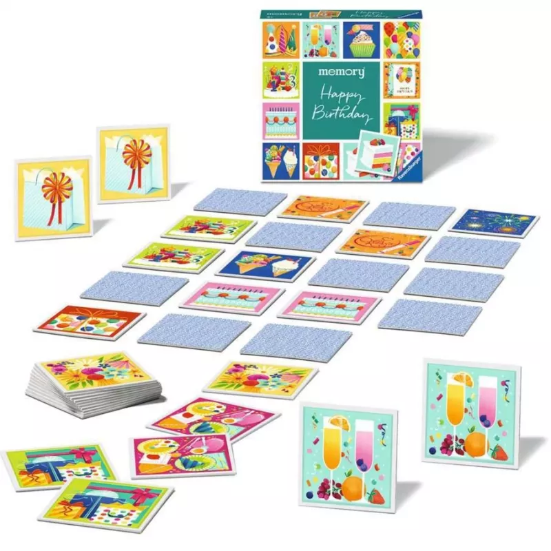 memory moments - Feliz cumpleaños, juego de memoria