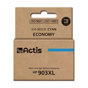 Actis KH-903CR tinta (sustituto de HP 903XL T6M03AE; estándar; 12 ml; cian) - chip nuevo