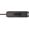 Brennenstuhl 1159950013 - 2 m - Interior/Exterior - Unmanaged - IP44 - Resistente al polvo - Protegido contra la lluvia - Protegido contra salpicaduras - Negro