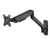 Soporte de pared para monitor MACLEAN MC-332, compatible con pantallas de 17 inch a 32 inch, inclinación fija, compatible con VESA