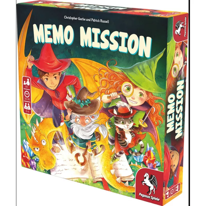 Memo Mission, juego de mesa