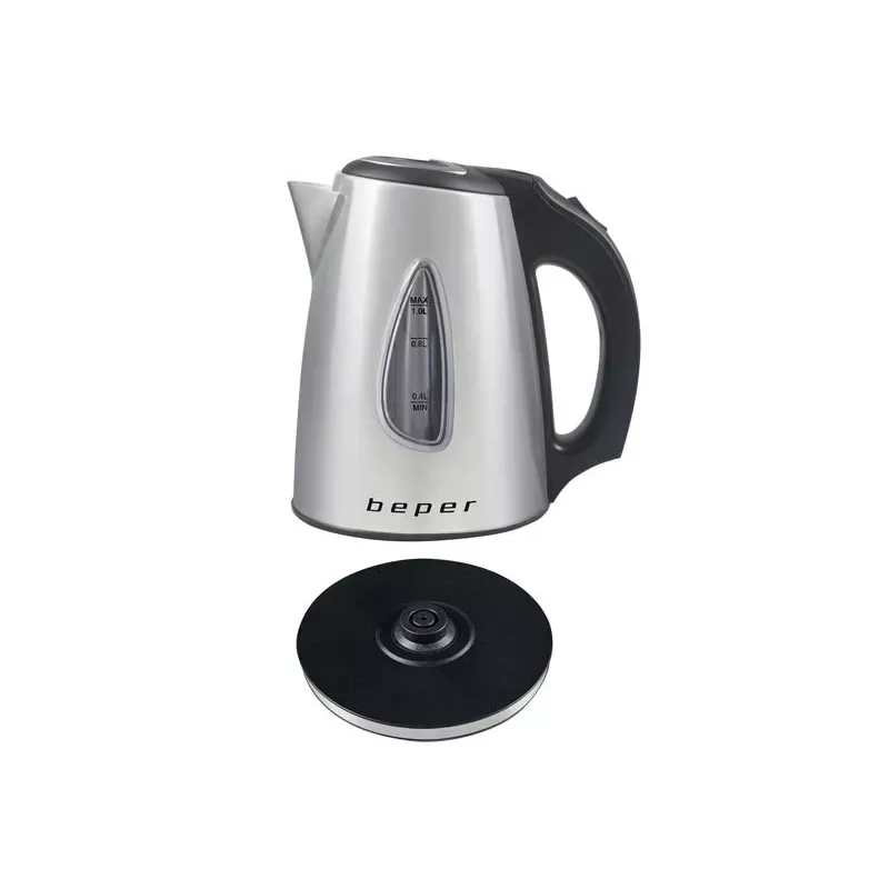 Hervidor de agua Beper BB.002 1,7 l 2200 W plateado