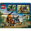LEGO City 60437 Helicóptero de exploración de la jungla en el campamento base