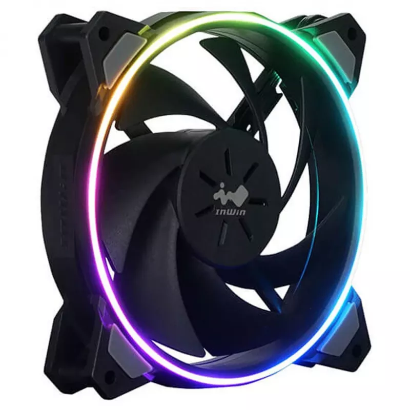 Ventilador de caja in win SIRIUS LOOP X3 120mm 3-RGB, 120 mm, iluminación 3-RGB