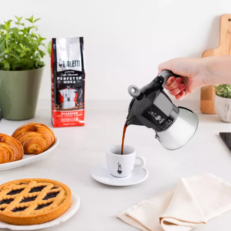 Bialetti Moka Induction Cafetera moka 2 tazas
