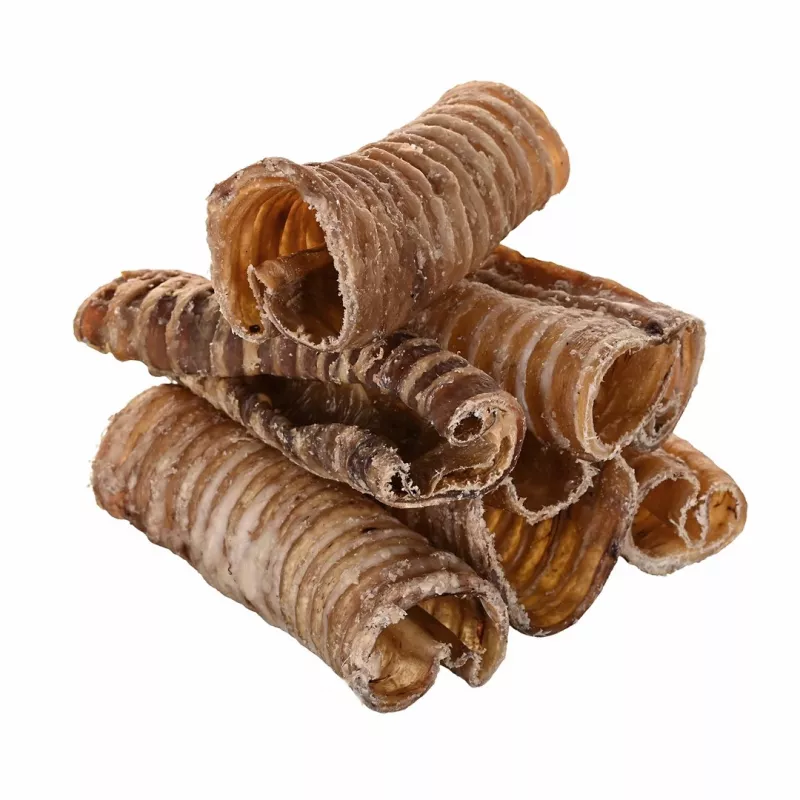 Snack para perros PETITTO tráquea de ternera 1 kg - Hueso masticable de tráquea de ternera PETITTO