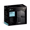 TP-Link Archer BE9300 Router Wi-Fi 7 tri-banda, Wi-Fi 7 (802.11be), tri-banda (2,4 GHz / 5 GHz / 6 GHz), Ethernet LAN, negro, router de sobremesa