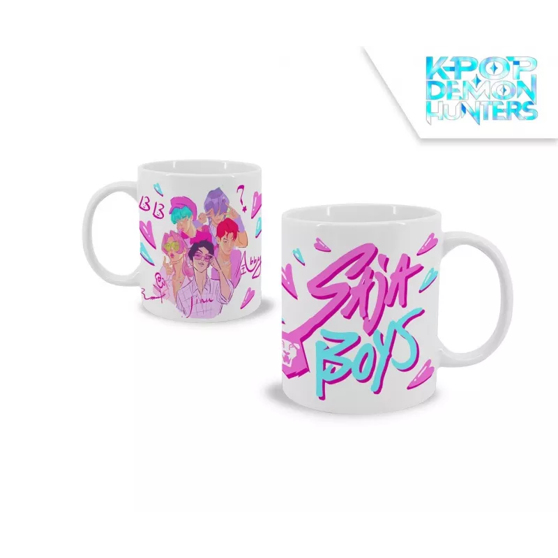 Taza de cerámica 325 ml K-POP Demon Hunters Saja Boys