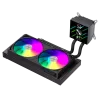 Refrigeración líquida para CPU Gamemax | GLACIER 240 LCD BK | Intel, AMD