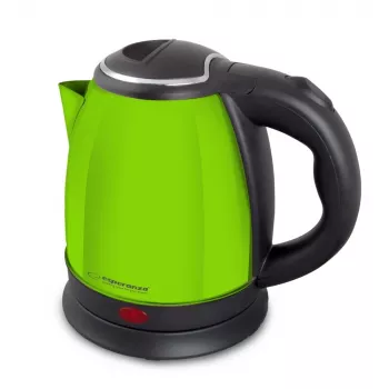Hervidor eléctrico ESPERANZA EKK128G 1,0 l 1350 W sin cable carcasa de plástico verde