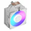 MODECOM Volcano 0C T202 LCD ARGB disipador de CPU por aire 12 cm blanco