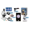 Microscopio Ascato 124582, aumento 40x, iluminación LED, microscopio didáctico y de laboratorio