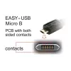 Cable USB DeLOCK 83849 USB 2.0 0,5 m USB A Micro-USB B negro