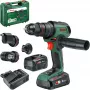 Atornillador-taladrador de impacto a batería AdvancedImpact 18V-80 QuickSnap (verde, 2 baterías de ion-litio 2,0Ah + 4,0Ah, maletín de transporte, POWER FOR ALL ALLIANCE)