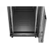 Armario rack 19 pulgadas LANBERG 22HE 600x1000 mm, negro, puertas de cristal delanteras y traseras