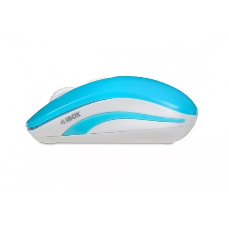 Ratón IBOX LORIINI ambidiestro RF inalámbrico óptico 1600 DPI, 3 botones, receptor Nano-USB, alcance 10 m