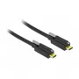 Cable USB Tipo-C DeLOCK 84138 2 m Negro
