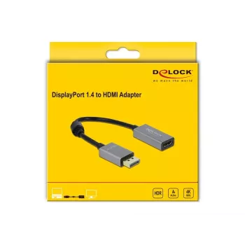 Adaptador DisplayPort 1.4 activo a HDMI DeLOCK 66436