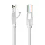 Cable de red CAT.6 UTP/1M gris Ibehf Vention