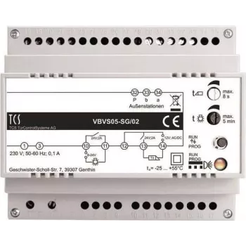 Unidad de alimentación y control VBVS05-SG/02 6TE - fuente de alimentación