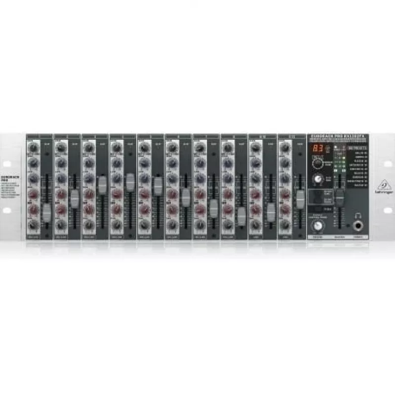 Mezclador de audio Behringer RX1202FX V2 12 canales gris