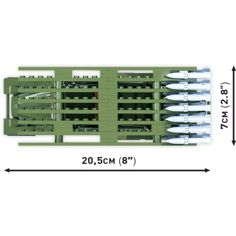 Bloques de construcción COBI BM-13 Katiuska ZIS-6 440 piezas