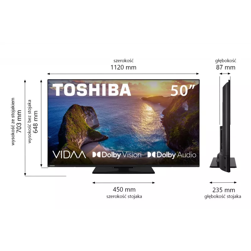 TV LED 50 pulgadas 50UV3463DG