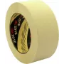 cinta de enmascarar crepe 3M 201E 50 m x 72 mm, sensible a la presión, soporte de papel