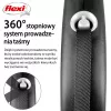 Flexi Black Design L correa retráctil para perro de 5 m