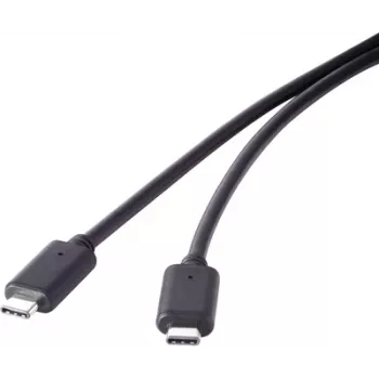 Cable USB 3.1 Gen 2 Renkforce 1x conector macho USB-C 1,50 m negro