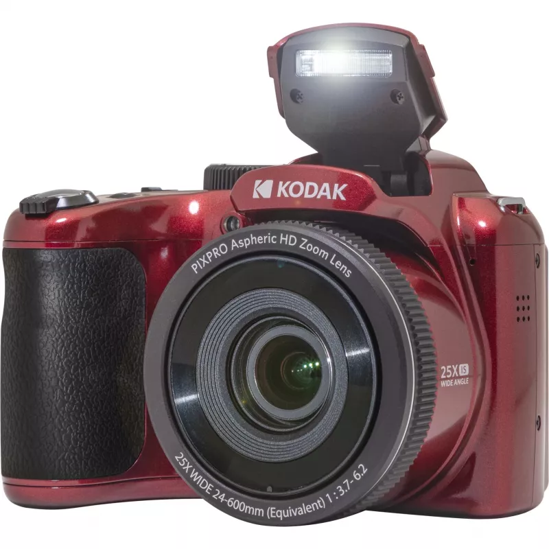 Cámara compacta Kodak PIXPRO AZ255 1/2,3 16,35 MP BSI CMOS 4608 x 3456 píxeles roja (AZ255RD)