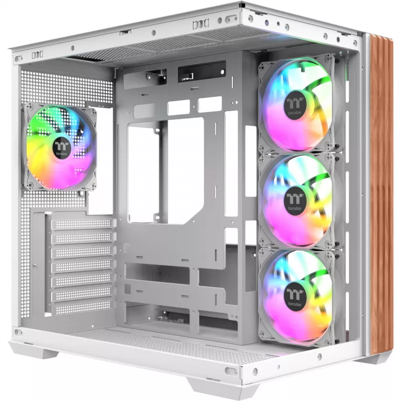 Thermaltake View 380 WS ARGB torre Midi blanca